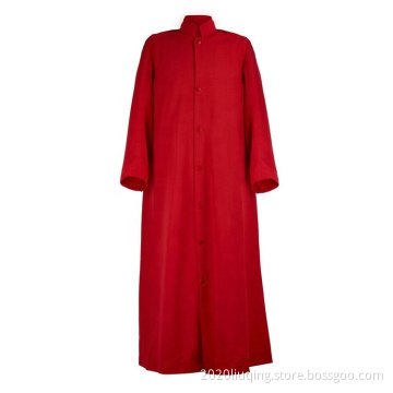 Red Classical Customized Clergy Cassock